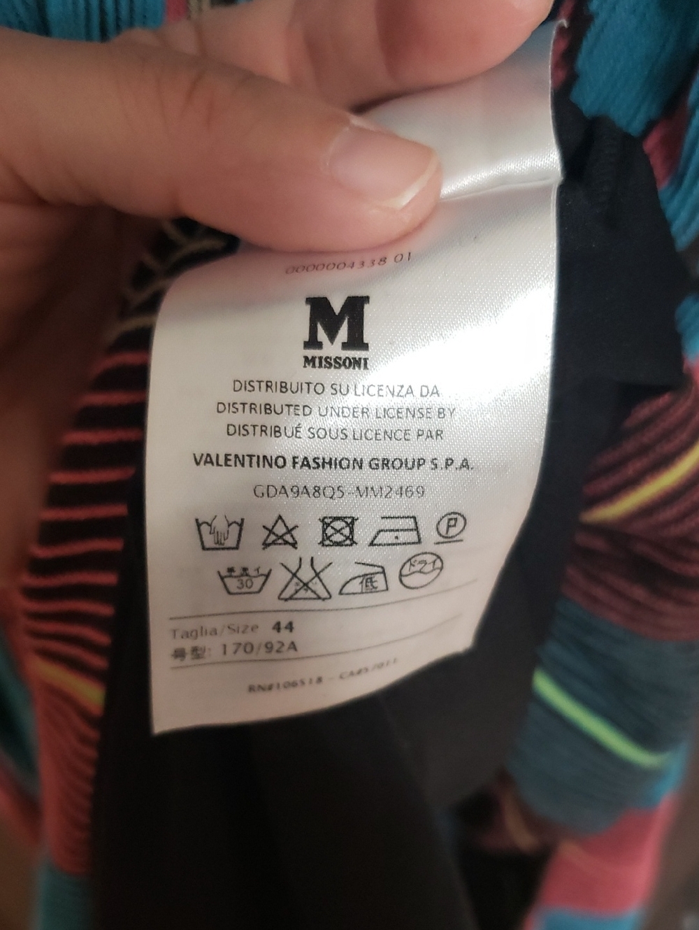 RARE Missoni Dress, Size 44 (US 12) - Picture 5 of 16